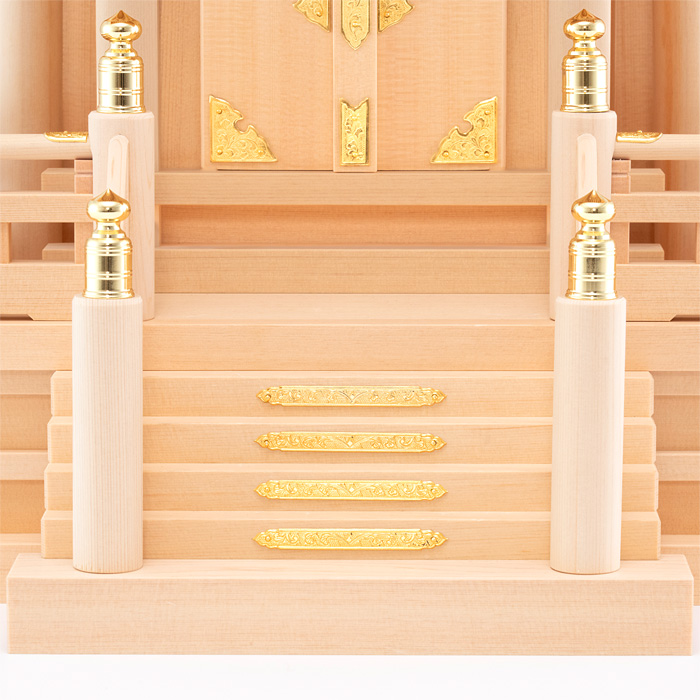 神棚 板葺一社宮 A型 小 袖付〈I-29〉