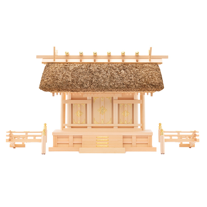 神棚 茅葺三社宮(小)〈K-17〉