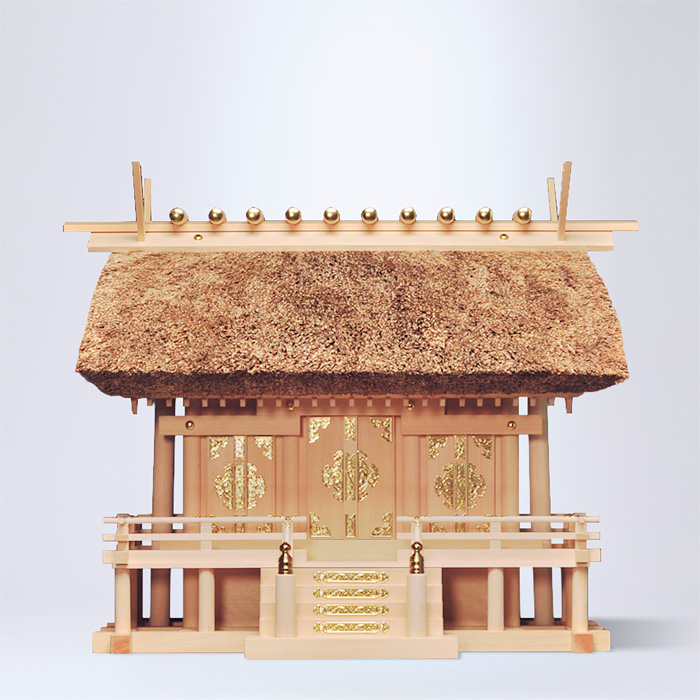 神棚 茅葺三社宮〈K-5〉