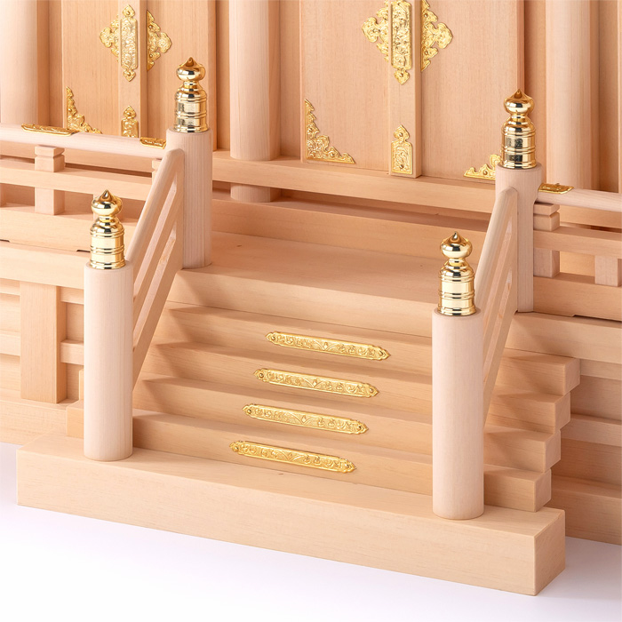 神棚 茅葺三社宮 B型 大〈K-7〉