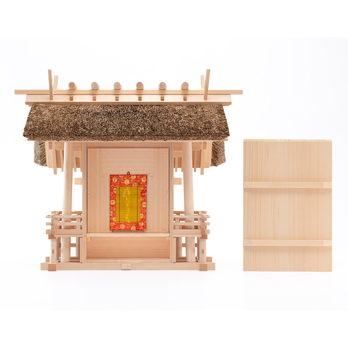 神棚 茅葺一社宮 A型 中〈K-8〉