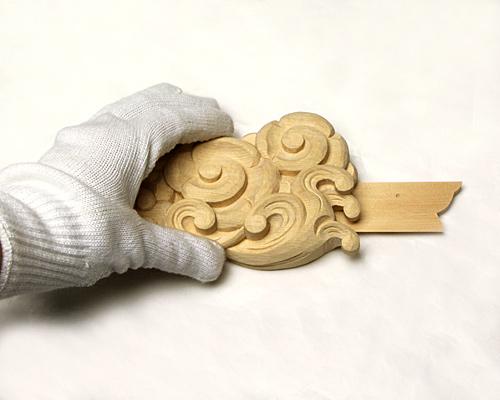 雲型神棚(神鏡付)