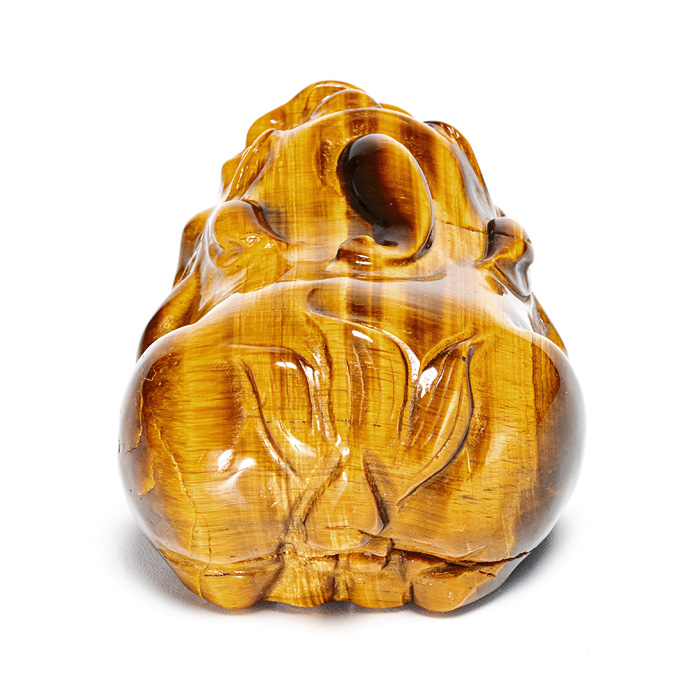 彫刻 貔貅（ヒキュウ） （タイガーアイ）