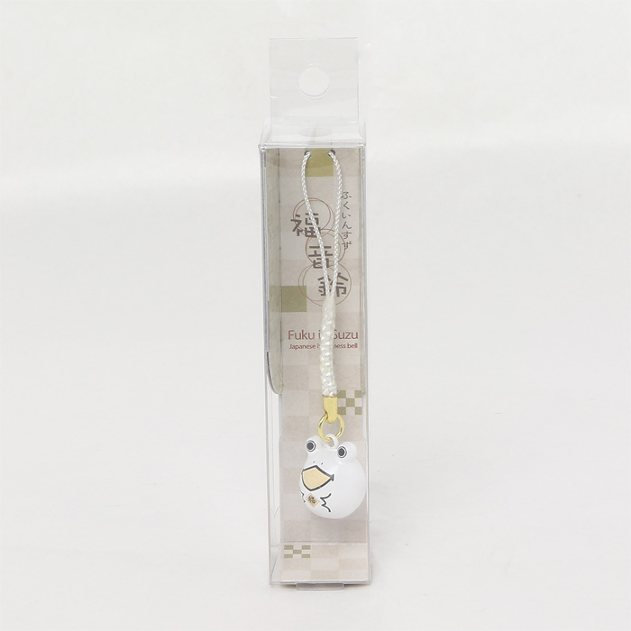 福音鈴 かえる （胡粉色）
