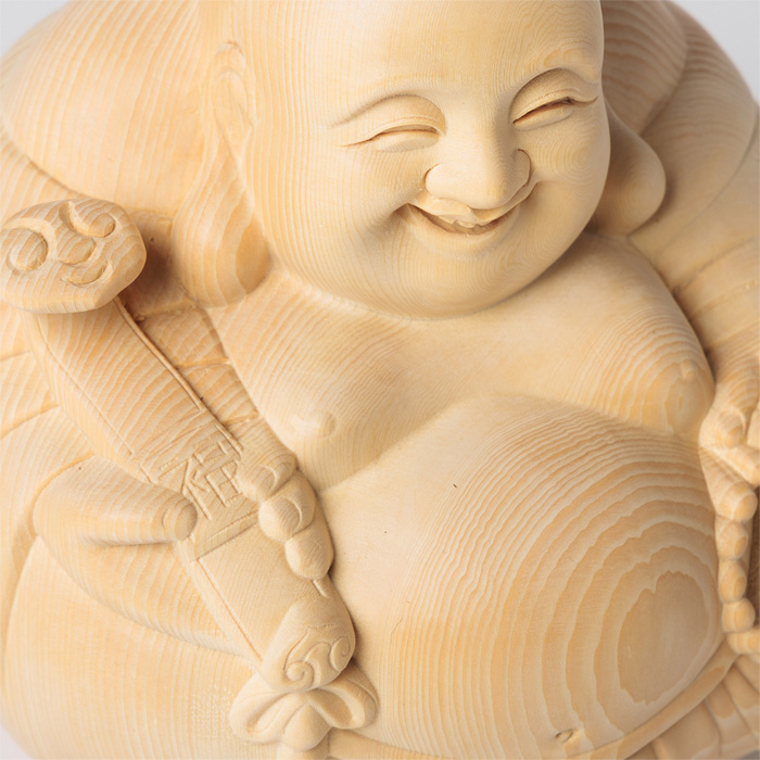 木彫 布袋