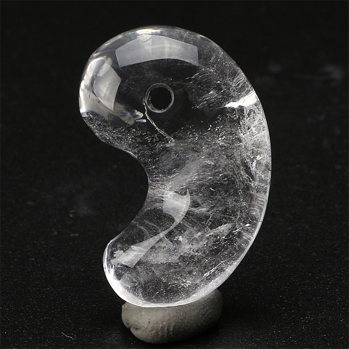 勾玉 水晶 乙女鉱山産