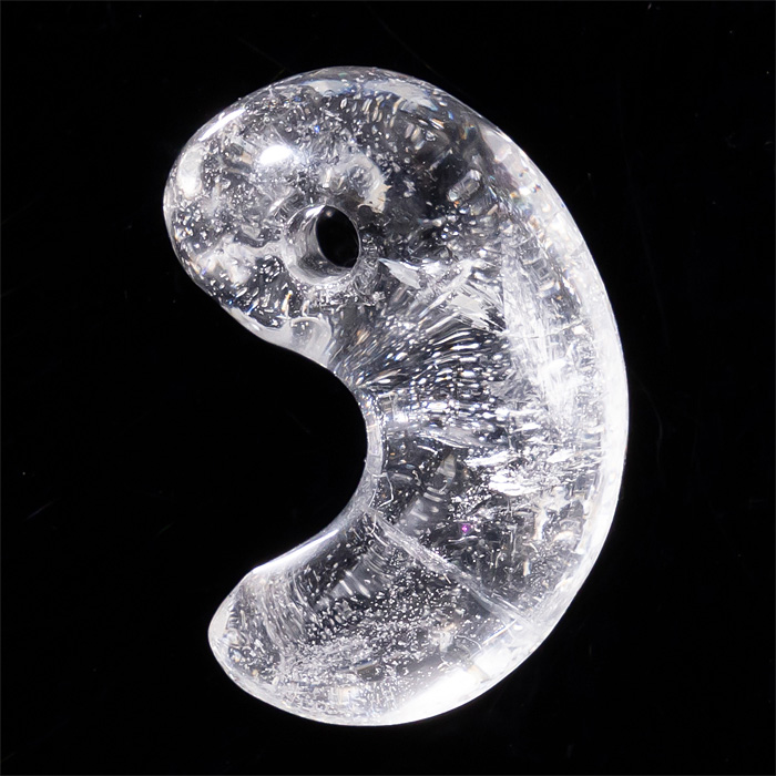 古代勾玉 水晶 (黒平鉱山産)