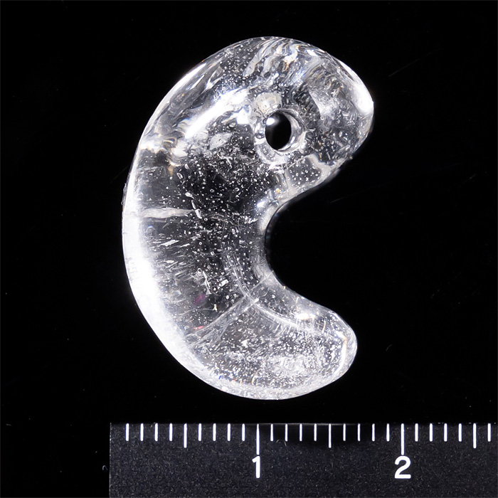 古代勾玉 水晶 (黒平鉱山産)