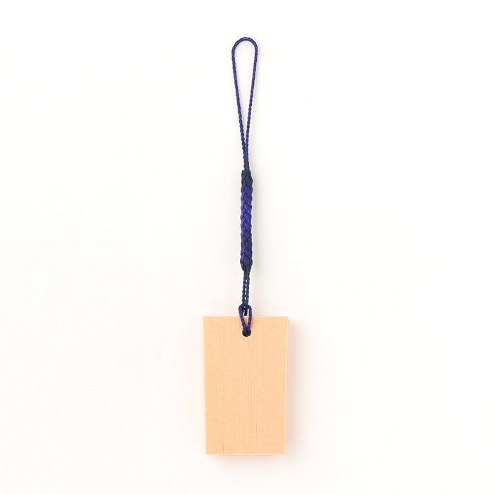 木札ストラップ「笑門」