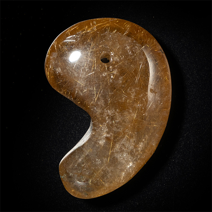 勾玉 天然水晶