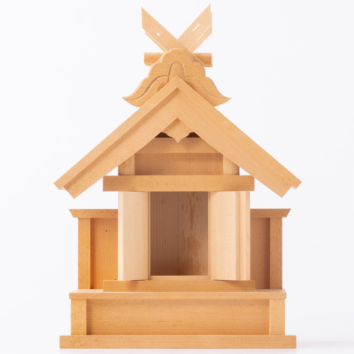 【アウトレット】 神棚 大社造り 中〈TI-3〉
