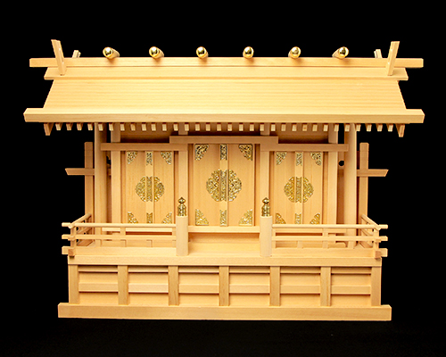 神棚 板葺三社宮〈I-17〉 No.1