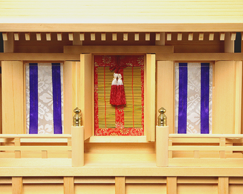 神棚 板葺三社宮〈I-17〉 No.1