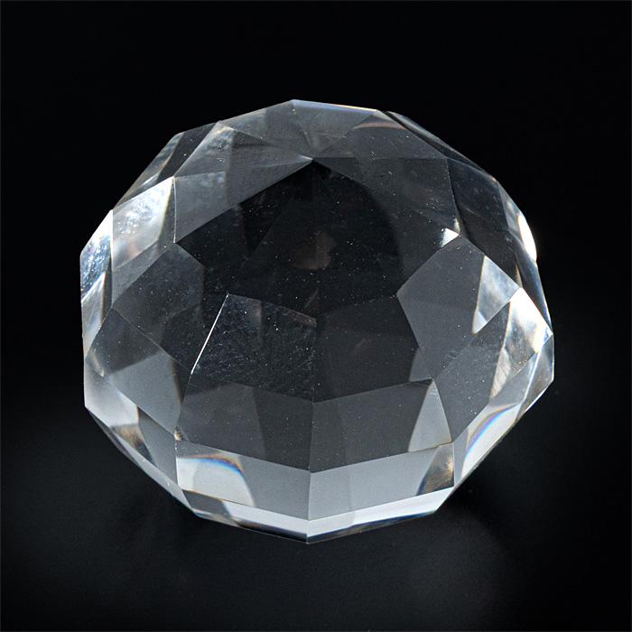 水晶 カット宝珠 レムリアンシード 「グレートサン」