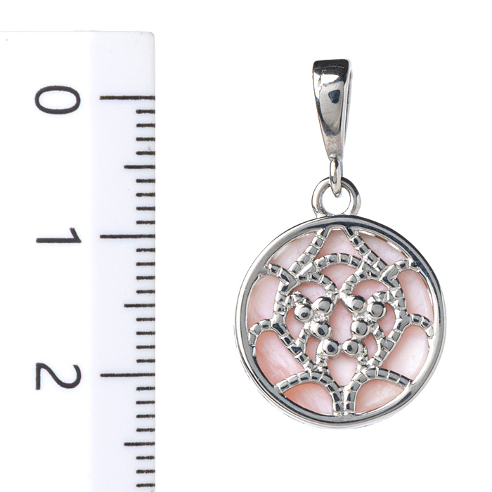 ペンダントトップ ピンクオパール