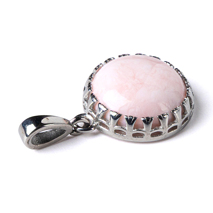 ペンダントトップ ピンクオパール