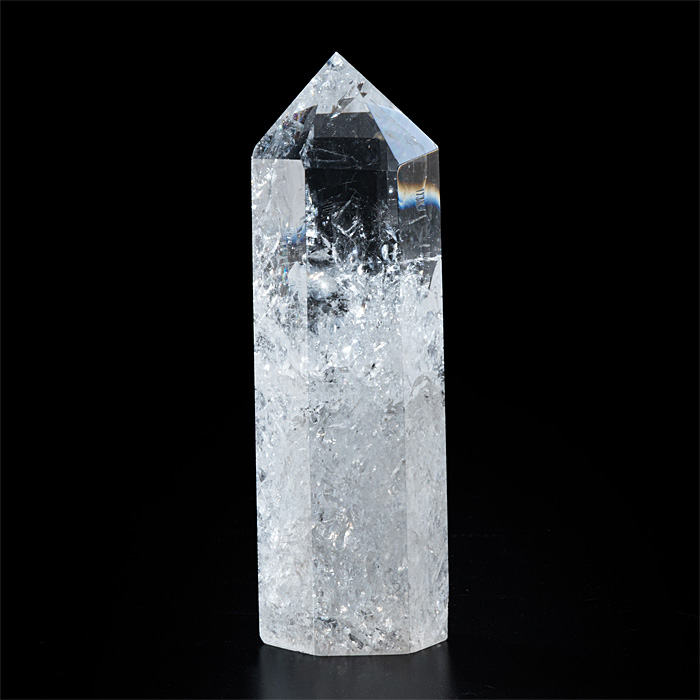 水晶ポイント ナチュラルレインボー水晶 （アイリスクォーツ）