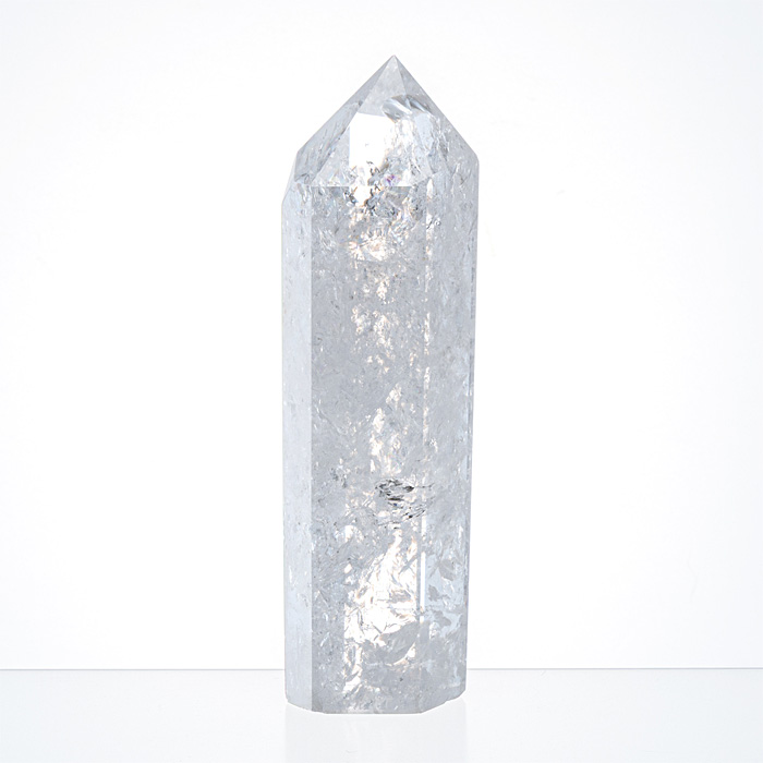 水晶ポイント ナチュラルレインボー水晶 (アイリスクォーツ)