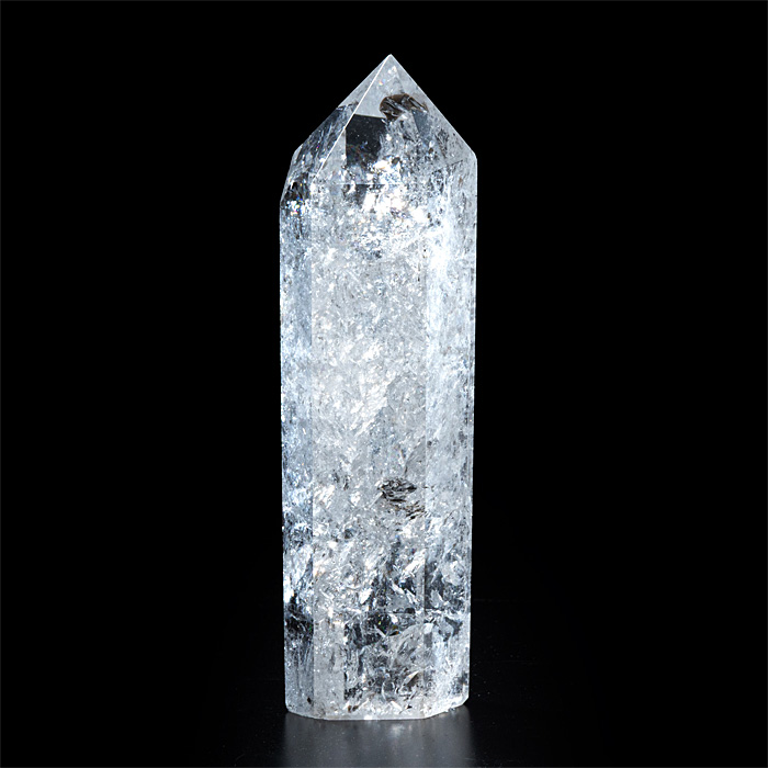 水晶ポイント ナチュラルレインボー水晶 (アイリスクォーツ)