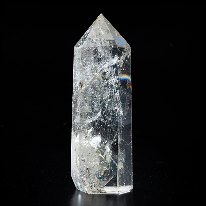 水晶ポイント ナチュラルレインボー水晶 (アイリスクォーツ)