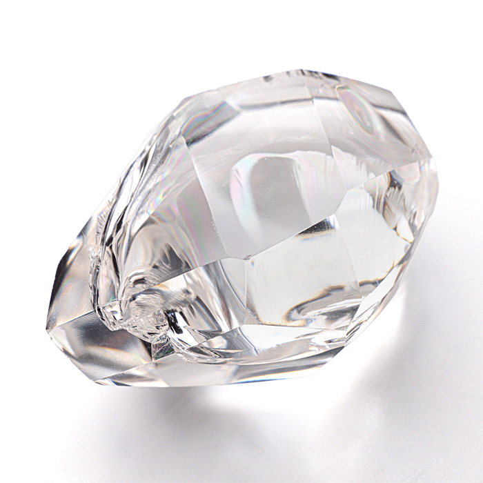 レインボー水晶 (アイリスクォーツ) フリーカット ポリッシュ (磨き石)