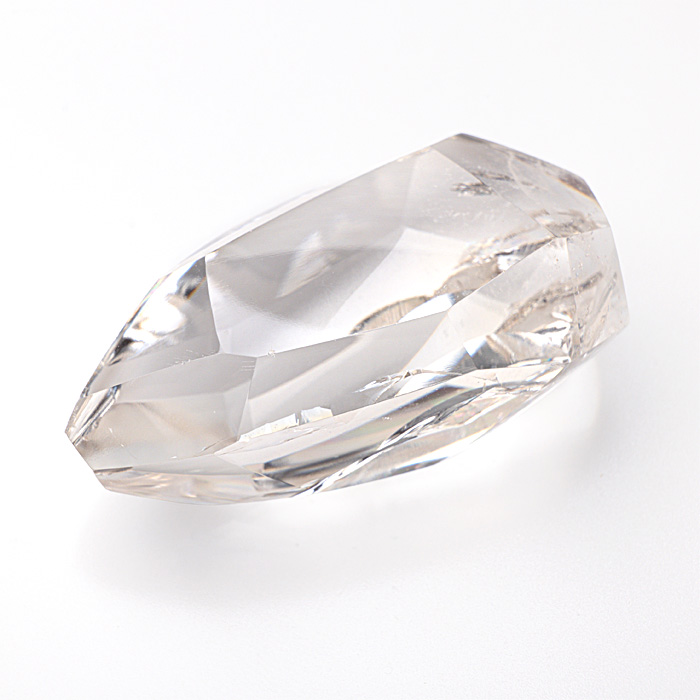 レインボー水晶 (アイリスクォーツ) フリーカット ポリッシュ (磨き石)