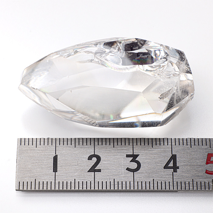 レインボー水晶 (アイリスクォーツ) フリーカット ポリッシュ (磨き石)