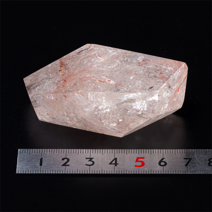 水晶 ピンククォーツ フリーカット ポリッシュ