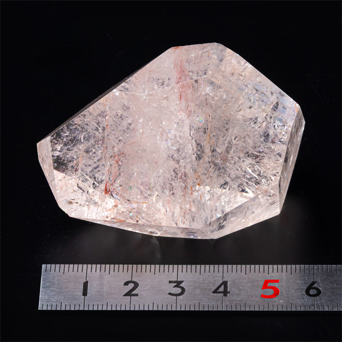 水晶 ピンククォーツ フリーカット ポリッシュ