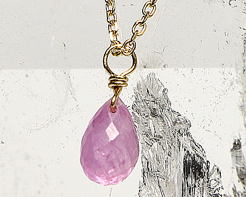 Jewel Drops ピンクサファイア K18