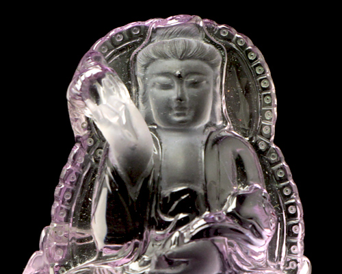 水晶彫刻 大黒天様
