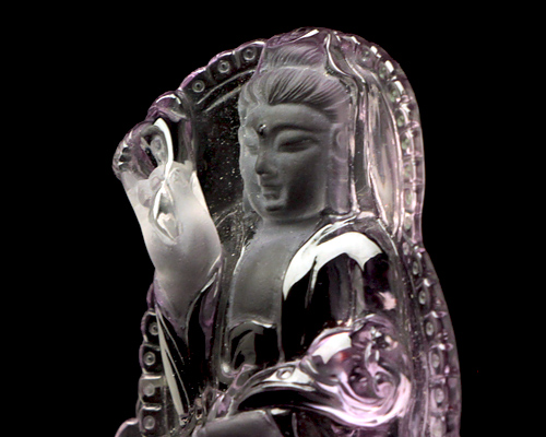 水晶彫刻 大黒天様