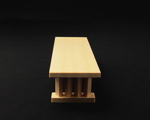 豆八足 6寸 総木曽桧製