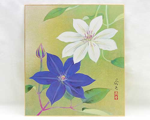 掛軸 色紙掛