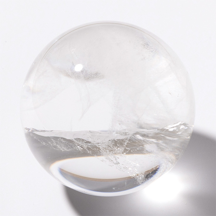丸玉 ナチュラルレインボー水晶 (アイリスクォーツ)