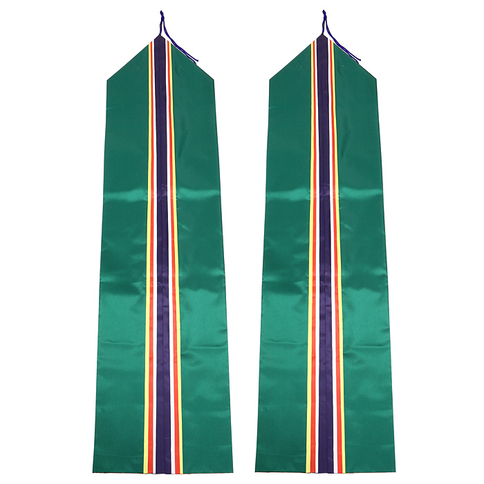 真榊 五色絹二重垂のみ (布長5尺 羽二重)