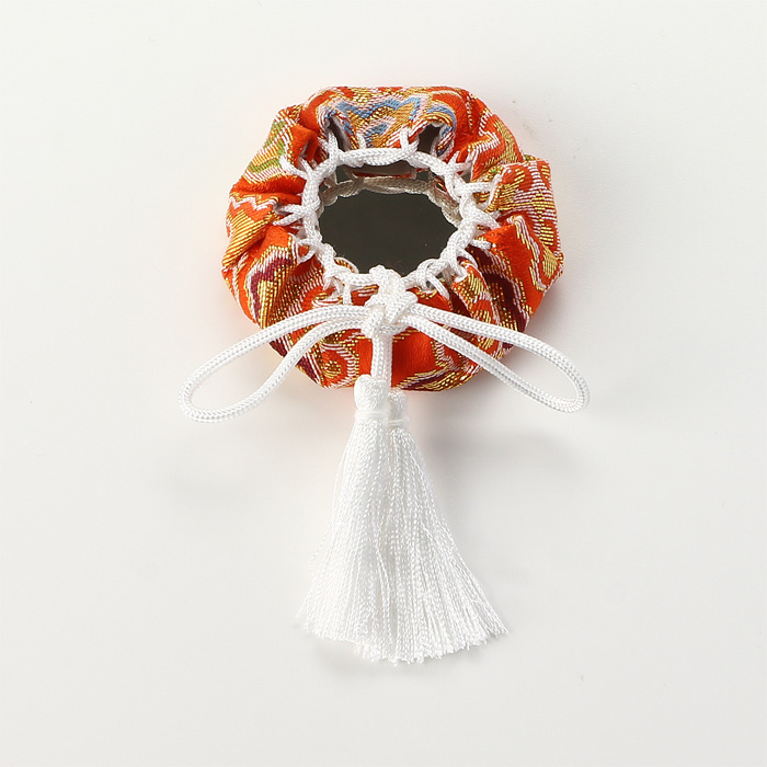 御霊代用具 御霊代鏡入（白銅鏡）鏡1寸5分