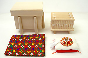 御霊代用具 御霊代鏡入(青銅鏡)