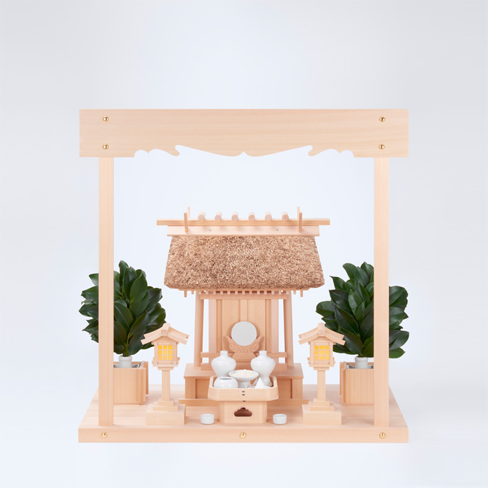 K-14+敷板(中)+雲板(中)+神具ハーフセット