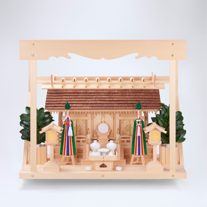H-4+神棚板（大）+神具フルセット