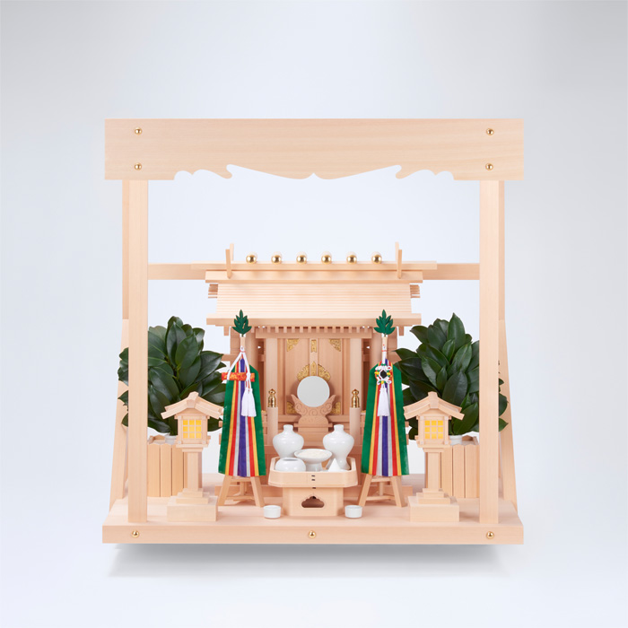 I-19+神棚板（中）+神具フルセット