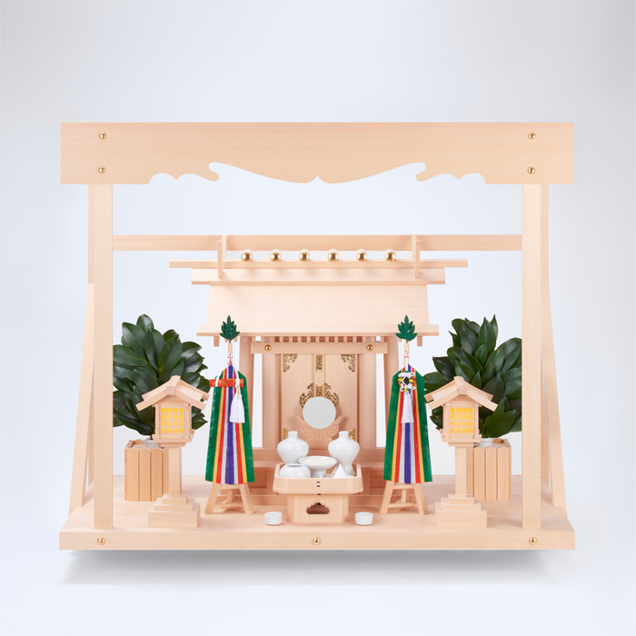 I-21+神棚板（大）+雲板（大）+神具フルセット