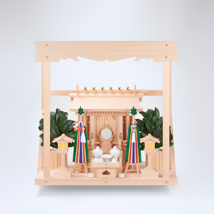 I-29+神棚板(中)+雲板(中)+神具フルセット