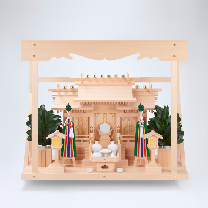 I-5+神棚板（大）+神具フルセット