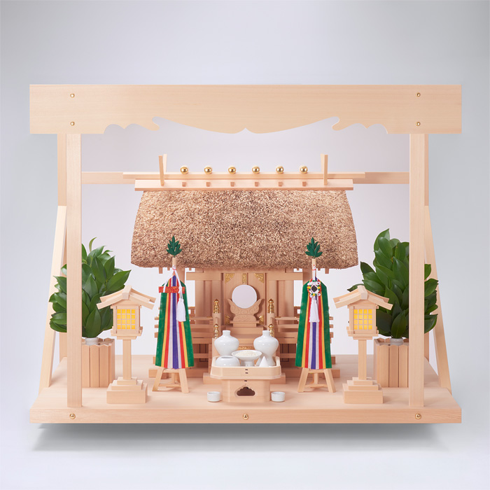 K-8+神棚板（特大）+雲板（特大）+神具フルセット