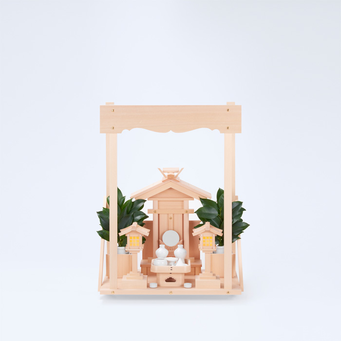 I-12+神棚板（小）+神具ハーフセット