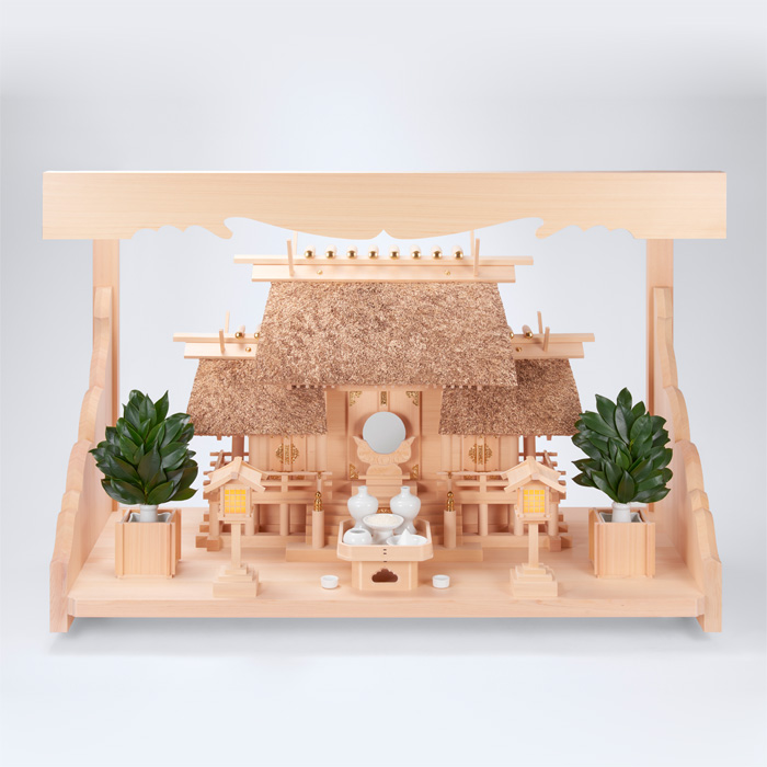 K-4+神棚板（持送式）+神具ハーフセット
