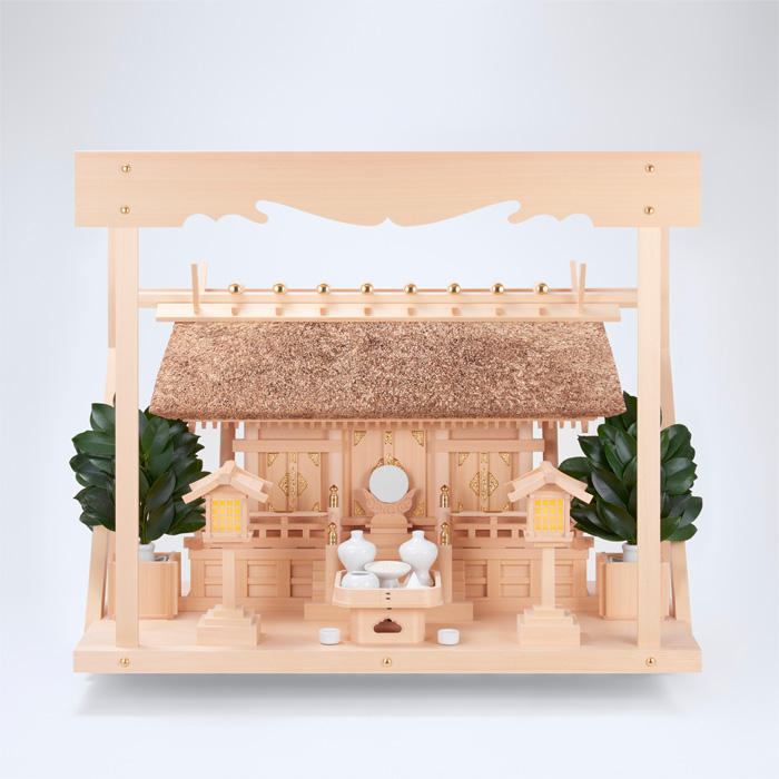 K-7+神棚板（大）+神具ハーフセット