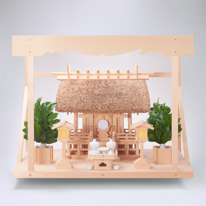 K-8+神棚板（特大）+雲板（特大）+神具ハーフセット