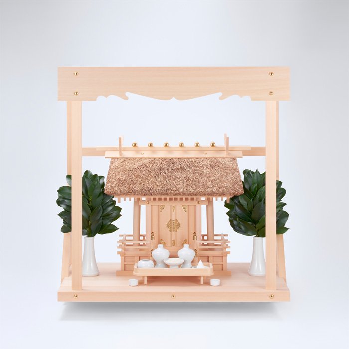 K-10+神棚板（中）+雲板（中）+神具ミニセット
